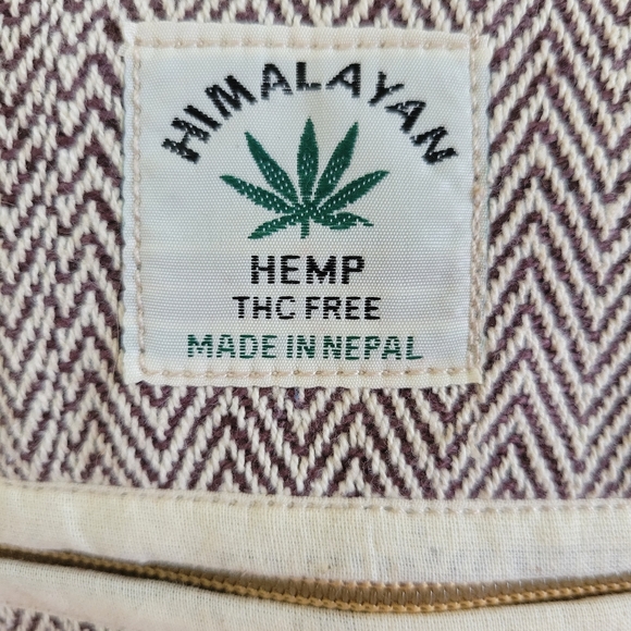 MOVING SALE FINAL PRICE NWOT Handmade Hemp & Cotton Patchwork Back… - Picture 7 of 7